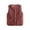 Red, variant on Women Fleece Vest Oversized Sleeveless Sherpa Jacket Warm Vest(Coffee,M)