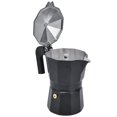 thumbnail image 4 of Cafetera De Aluminio, Olla Moka De Color Negro Para El Hogar YLSHRF 150ML, 4 of 8