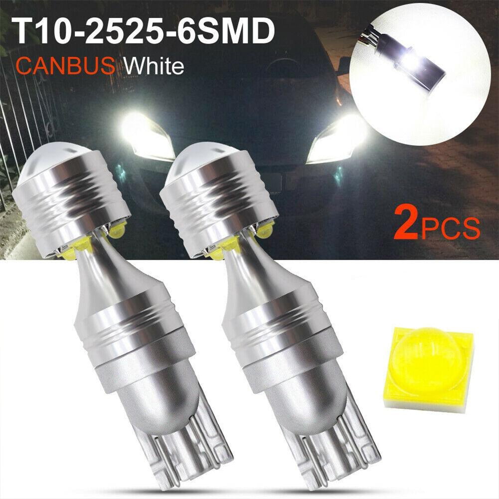 T10 LED Bulbs Extremely Bright 3030 Chipset 194 168 SMD W5W LED Wedge Light 1.5W 12V License Plate Light Turn Light Signal Light Trunk Lamp Clearance Lights Reading lamp 6pcs, blue 