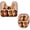 Multicolor 3, variant on PhooArto Toilet Lid Cover and U-Shaped Toilet Floor Mat Set of 2 Pieces, Dachshund Dog Dot Pattern Toilet Mat Set, Machine Washable Seat Covers Non-Slip Absorbent Rugs
