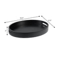 thumbnail image 5 of Convenience Concepts Palm Beach Oval Decorative Serving Tray, Dark Sage Green, 5 of 5