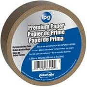 INTERTAPE POLYMER IPG 9341 Packaging Tape, 54.8 m L, 1.88 in W, Kraft Flat Back Paper Backing, Brown