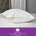Mainstays Microfiber Zippered Pillow Protector, Standard/Queen