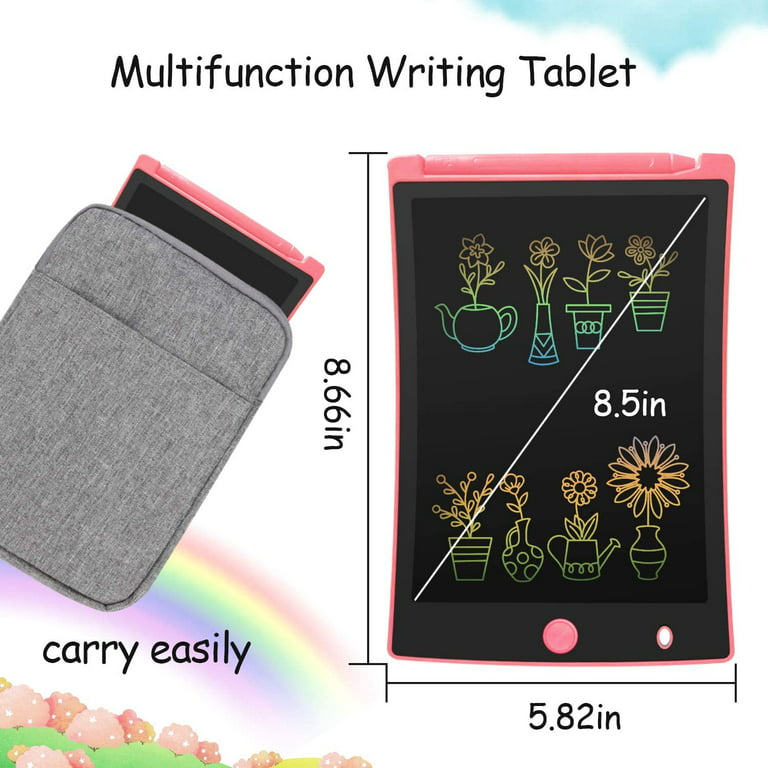 ORSEN 2 Pack LCD Writing Tablet for Kids, Colorful Doodle Board Drawing Pad  for Kids, Learning Educational Toy Gift for Age 3 4 5 6 7 8 Year Old Girls