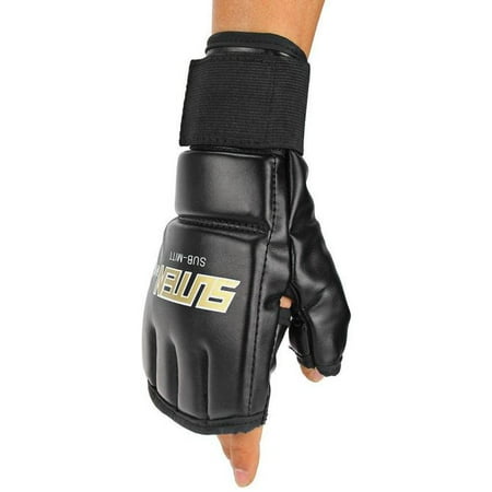 Tuscom MMA Muay Thai Training Punching Bag Mitts Sparring Boxing Gloves (Best Muay Thai Gloves)