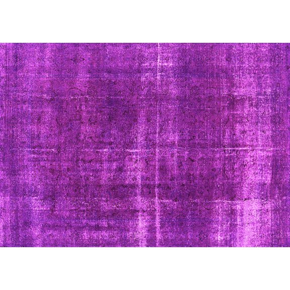 Ahgly Company Indoor Rectangle Oriental Pink Industrial Area Rugs, 5' x 7'