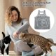 thumbnail image 3 of Adjustable Cat Apron Carrier With Holes, Pet Carrier Sleeping Bag, Pet Carrier Sling Cat Carrier Bag With Sleeping Pocket, For Small Animals, 3 of 5
