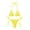 D80/Yellow, variant on Afdoent Bikini Sets For Women Ladies Summer Bikini Colour Block Printed Split Swimsuit Halter Bathing Suits Swimwear 2026 Retro Swimsuit