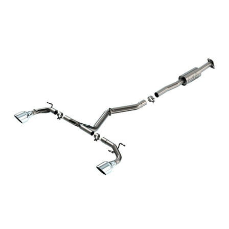Borla ATAK Cat-Back Exhaust System for 2022-2024 Subaru BRZ and Toyota GR86 * Polished Tips