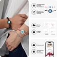 thumbnail image 3 of Pulseras táctiles TOTWOO de larga distancia para parejas Bluetooth, 3 of 6