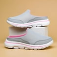 thumbnail image 3 of Slip On Mules & Clogs for Womens Light Open Back Shoes Comfort Walking Shoes Breathable Slippers Closed Toe Slides, 3 of 11