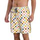 thumbnail image 2 of Fotbe Colorful Checkered 1 Trajes de Baño Estampados para Hombre, Shorts de Verano de Secado Rápido, Ropa de Playa, Bañadores-XX-Large, 2 of 6