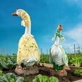 thumbnail image 5 of Porch Goose With Outfit Large 23 Inch Decorative Garden Sculpture Seasonal Holiday For Home And Yard, 5 of 5