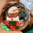 thumbnail image 6 of Inside Painted Glass Ornament - Versatile Art Piece for Year-Round Celebrations | Exquisite Handcrafted Design - Night Sky Snowman | Ideal for Home & Office by LiBien, 6 of 11