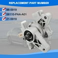 thumbnail image 7 of PANGOLIN Power Steering Pump 21-5919 Compatible with 1998-2002 Honda Accord 2.3L l4 Power Assist Pump Replace Part OE 56110-PAA-A01, 96-5919, 7 of 7