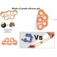 thumbnail image 1 of Lot de 2 Étireur de Doigt, Extenseur de Doigt, Renforceur de Poignée pour Soulager la Douleur au Poignet et au Pouce, Exercice d'Avant-bras avec les Tailles (5KG/11LB) Orange, 1 of 6