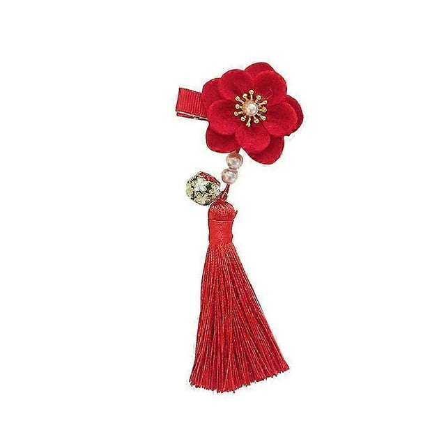 Traditional Chinese Tassels Hair Clip Chinese Style Accessories for Cosplay and Wedding 2Pcs