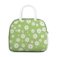 thumbnail image 2 of Flower Lunch Bag for Women Men Reusable Insulated Lunch Bags, Leakproof Cooler Food Lunch Tote Bag, Large Capacity Lunch Box for Work School Travel Picnic, 2 of 7