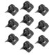 thumbnail image 2 of Abrazaderas para Cable Cola de bicicleta guías de manguera de freno de horquilla de bicicleta 10 Uds Negro, 2 of 8