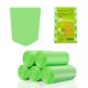thumbnail image 1 of Bolsas de basura Inwaysin de 13 galones de altura para cocina, 75 bolsas, color verde, 1 of 7