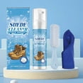 thumbnail image 4 of Suede Cleaner Shoe Cleaner Kit Suede And Abrasive Leather Cleaner For Knitted Boots Leather Canvas 100ML, 4 of 9