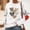 White, variant on QUNYINEY Cute Womens Sweatshirt Long Sleeve Love Heart Crew Neck Shirts Pullover Casual Loose Fit Pleated Fall Outfits for Women