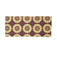 thumbnail image 2 of Purple Mandala Neck Gaiter, Old Baroque Art, Unisex, Maroon Yellow, by Ambesonne, 2 of 3
