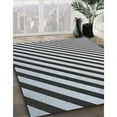 thumbnail image 2 of Ahgly Company Indoor Rectangle Patterned Light Gray Novelty Area Rugs, 2' x 4', 2 of 6