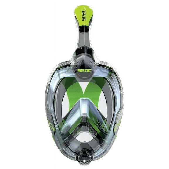 Seac Magica Full Face Mask (Grey / Lime)