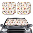 thumbnail image 2 of Balery Childrens Party Parasol para parabrisas de coche de 2 piezas | Parasol plegable para parabrisas delantero de coche para la mayoría de sedanes-Medium, 2 of 6