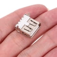 thumbnail image 3 of KAKOWELY usb port replacement 100pcs USB Socket Female USB Jack Socket Connector USB Port Replacement Female USB Solder Connector Electronic Parts Sturdy USB Female Ports, 3 of 4