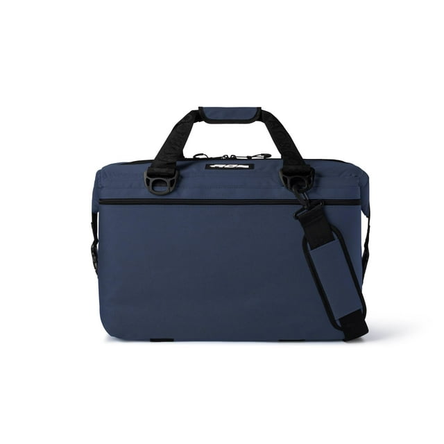 Nevera AO Coolers Original, con laterales blandos, 36 latas, color azul marino