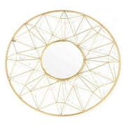 Gild Design House Hana Metal Mirror - Gold - A
