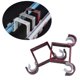 thumbnail image 2 of Curtain Pole Bracket Aluminium Alloy Thick Double Hook Mounting Bracket for Heavy Curtains and Blinds Easy Installation Red 2Pcs, 2 of 3
