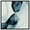 Black Frame, variant on Cerulean Flow III Canvas Digital Abstract Art by Art Remedy, Gallery Wrapped, 20 x 20