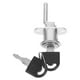 thumbnail image 5 of Cerradura de cajón de 2 piezas: cerraduras de gabinete con llaves, cerraduras de escritorio de metal, cerradura de archivador para armario, muebles, taquilla, vitrina con 4 llaves, 5 of 6
