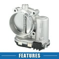 thumbnail image 5 of Unique Bargains 1 Pcs Throttle Body for Chrysler 200 3.6L V6 2011-2017 Replace No.5184349AF/5184349AB, 5 of 6