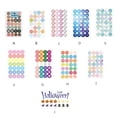 thumbnail image 4 of heritaly 4 Pieces Reinforcement Labels Repair Subsidy Strong Viscosity Doughnut Shape Small Hole Stickers Set for Recipes Binders Halo Dyeing 1Set, 4 of 6
