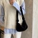thumbnail image 5 of Bolsos de Hombro de Felpa para Mujer Bolsos de Piel Sintética Bolso de Mensajero Totes Satchel Moda Otoño Invierno Bolso Negro Baoblaze Bolso Monedero Mujer, 5 of 8