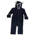 thumbnail image 1 of 87002-NVYGRY-6-9M At The Buzzer Baby Boys Fleece Pram (Navy / Grey, 18 Months), 1 of 1