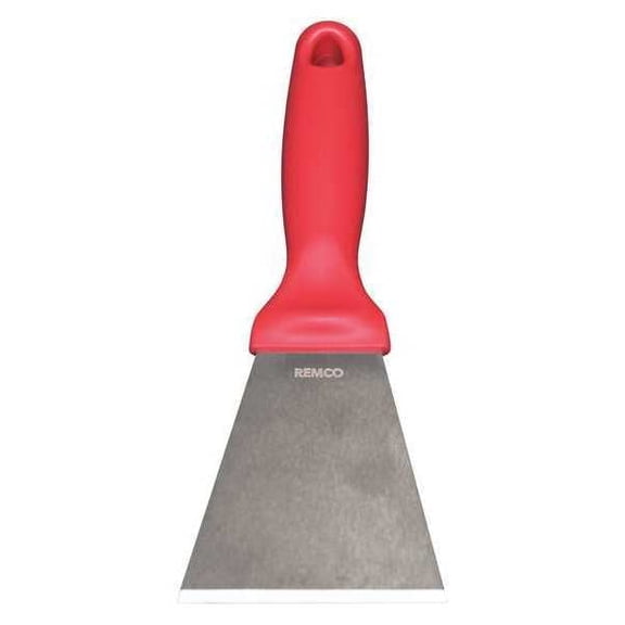 Remco Scraper,SS,3" Blade W,Red 69724