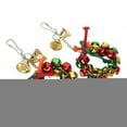 thumbnail image 2 of 2Pcs Christmas Bell Garland Decorate, Christmas  Bell Garland Toy,  For Parrots, 2 of 8