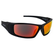 Epoch Eyewear Liberator Sport Sunglasses Black Frame Red Mirror Lens