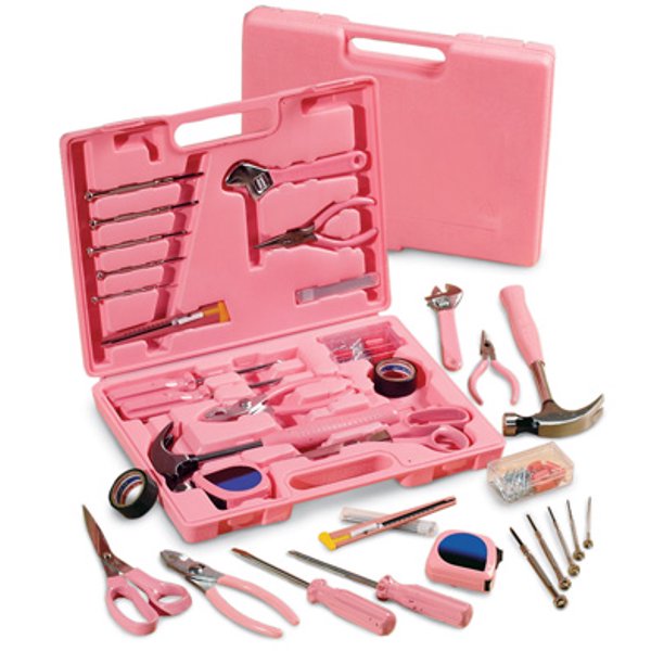 Ladies Pink 105 Piece Tool Set