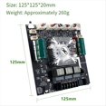 thumbnail image 2 of Amplificador de Potencia Digital Bluetooth -HT21 APP 160Wx2+220W, Módulo TDA7498E de 2.1 Canales, 2 of 5
