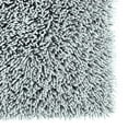 thumbnail image 5 of Knightsbridge Chenille Shaggy 220 GSF Non Skid Back Bath Rug 17 x 24 - Silver, 5 of 5