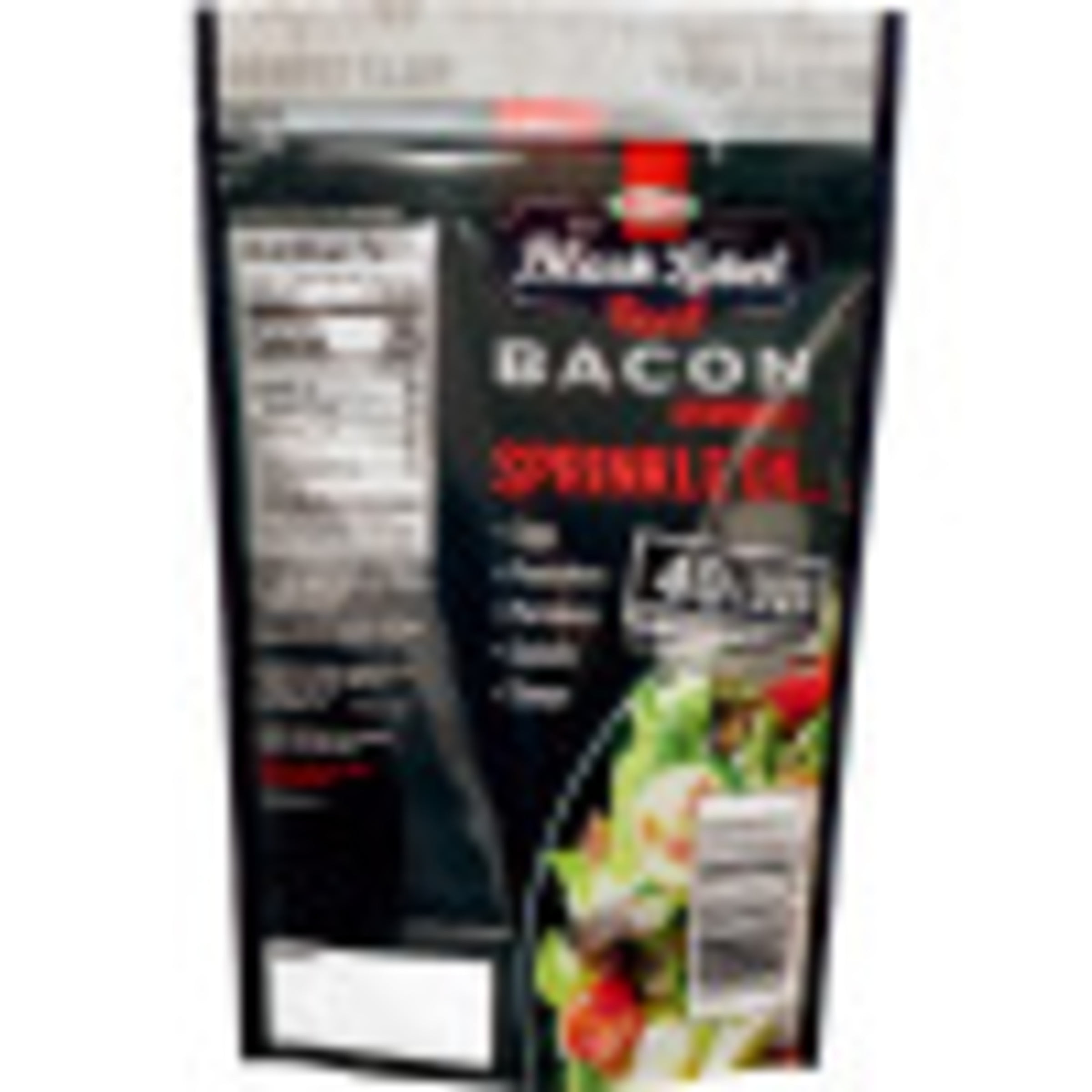 HORMEL BLACK LABEL Real Pork Bacon Crumbles Topping, 25 Calories per Serving, 4.3 oz Plastic Pouch