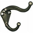 thumbnail image 3 of V160 Coat & Hat Hook - Nickel, 3 of 4