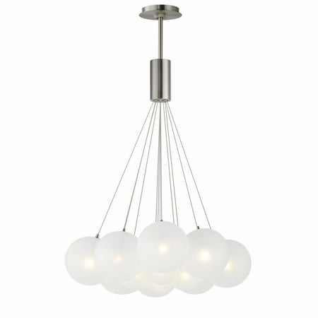 

ET2 Lighting - Burst - 21.6W 12 LED Pendant-47.25 Inches Tall and 27 Inches