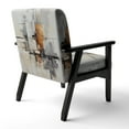 thumbnail image 5 of Designart "Minimalist Montage IV" Upholstered Abstract Collages Accent Chair and Modern & Contemporary Arm Chair - Multiple Color & Pattern, 5 of 7
